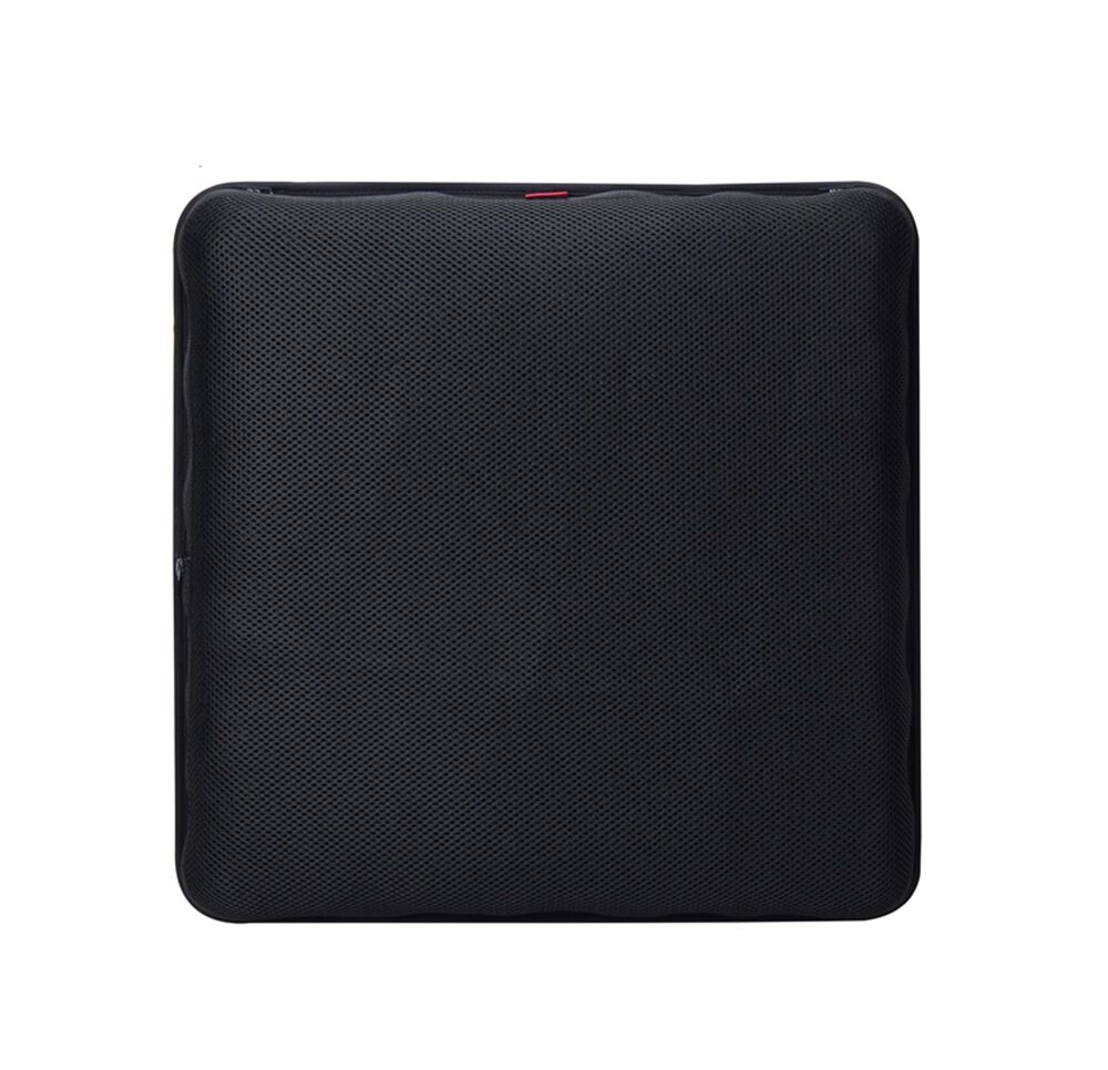 Midnight Black 27-cell adjustable air mesh seat cushion