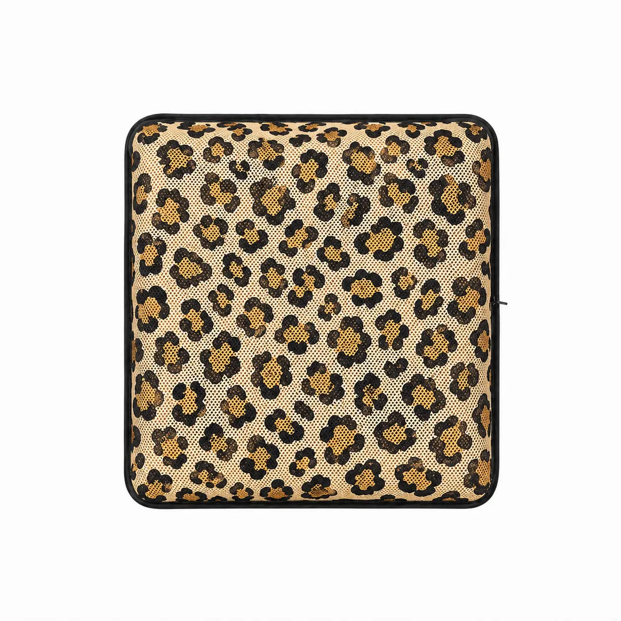 AJ AIR CUSHION Golden Safari print seat cushion