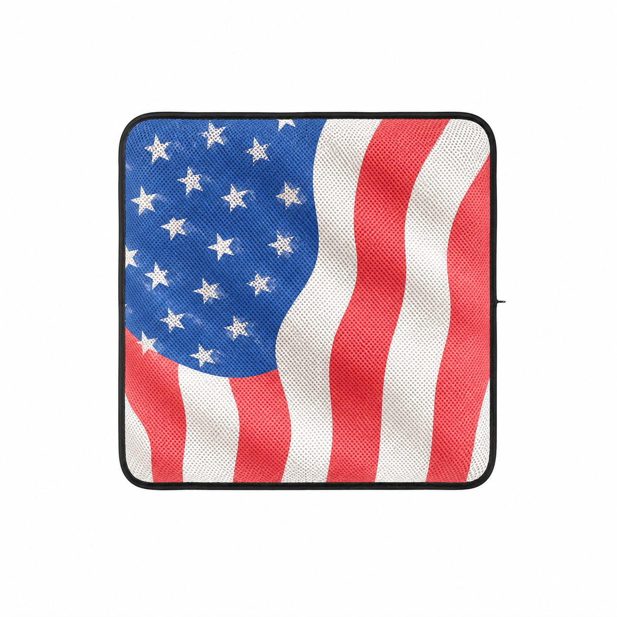 AJ AIR CUSHION Classic American Flag red white and blue seat cushion