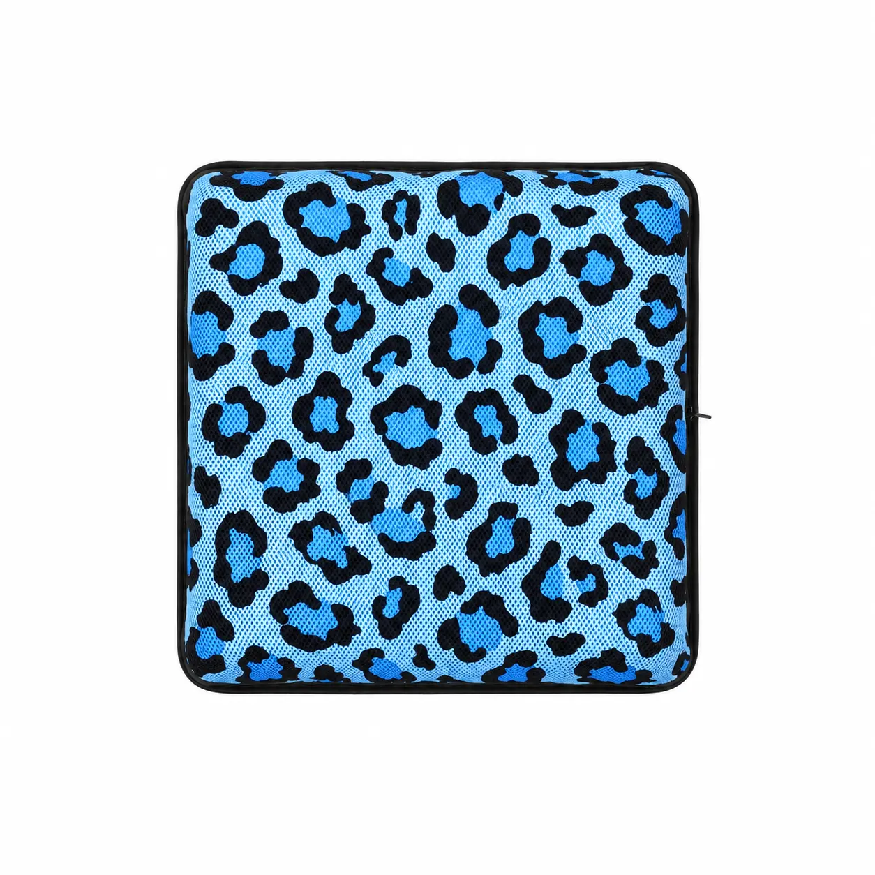 AJ AIR CUSHION Electric Blue Leopard print seat cushion