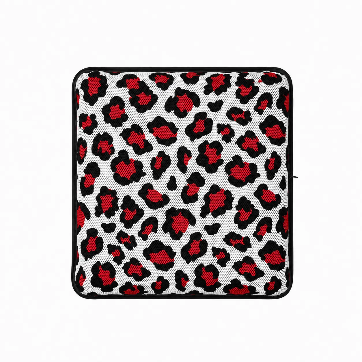AJ AIR CUSHION Crimson Leopard print seat cushion