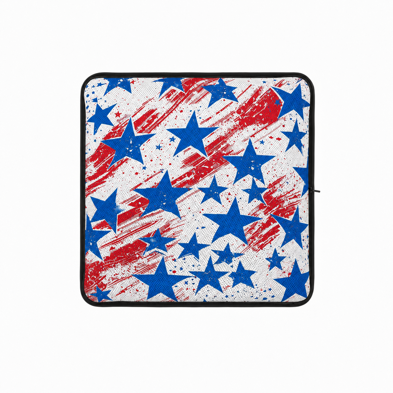 AJ AIR CUSHION Liberty Stars red white and blue seat cushion