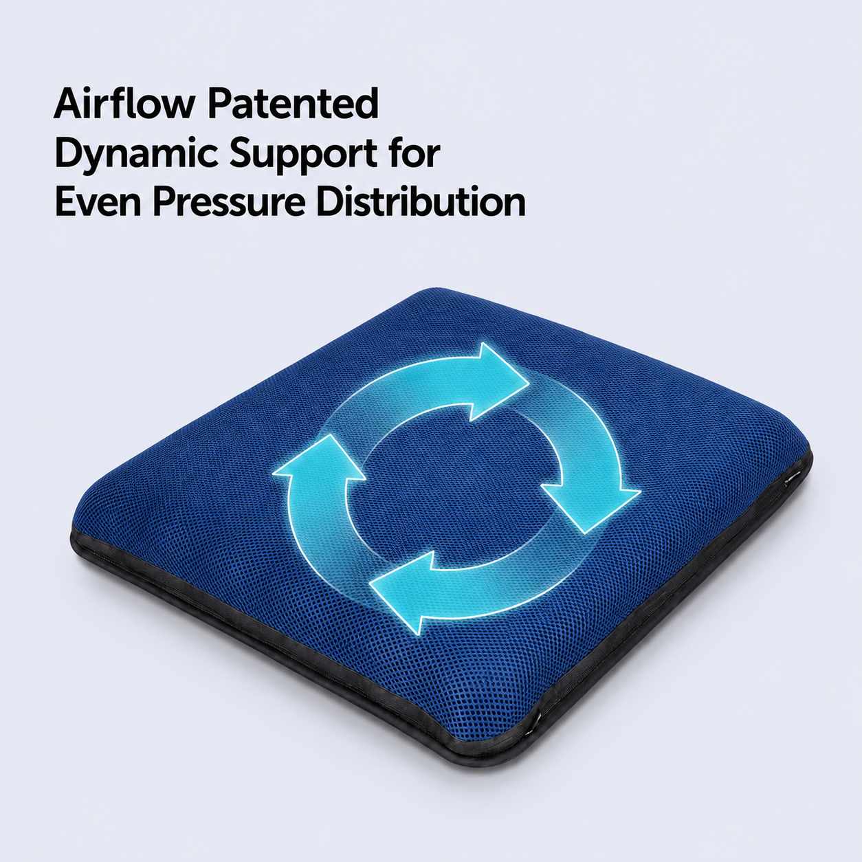 Home AJ AIR CUSHION airflow patented dynamic support for even pressure distribution