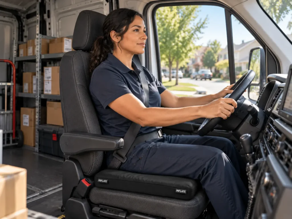 Designed for delivery, service and local commercial driving environments.